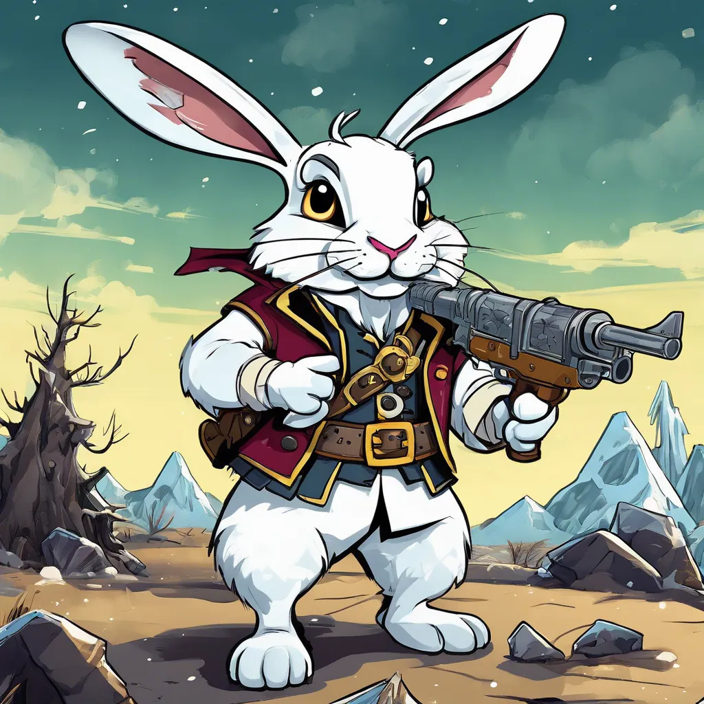 ai nft image of bunny 10