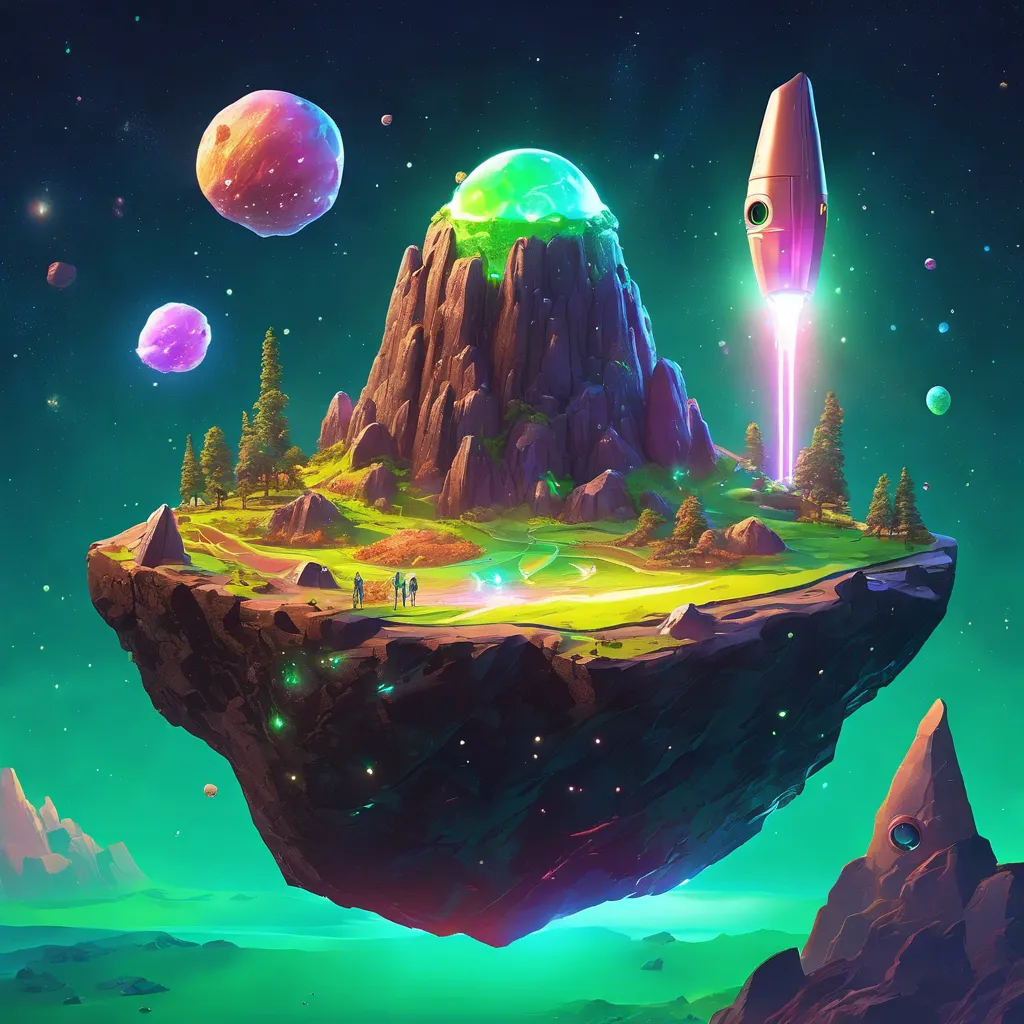 ai nft image of 3d world 4